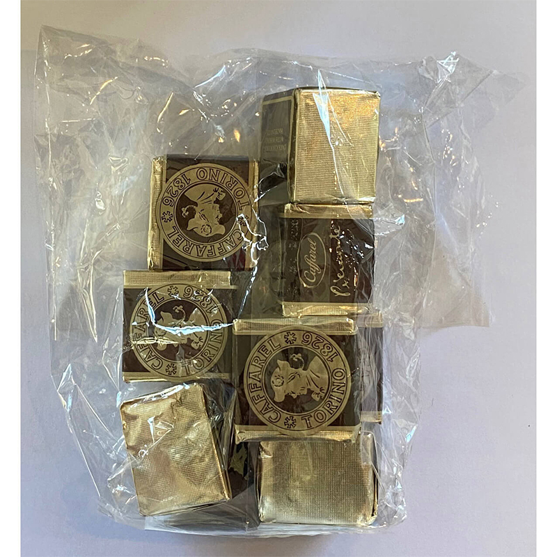 Torinesi Gianduia Nougatwürfel mit Zartbitterschokolade von Caffarel, 100 g