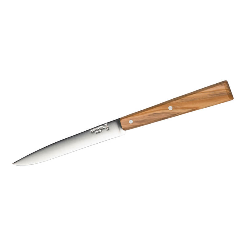 Opinel Messerset aus 4 Küchenmesser Bon Appetit N° 125, Griff Olivenholz, 218 g weitere Ansicht Opinel Messerset aus 4 Küchenmesser Bon Appetit N° 125, Griff Olivenholz, 218 g