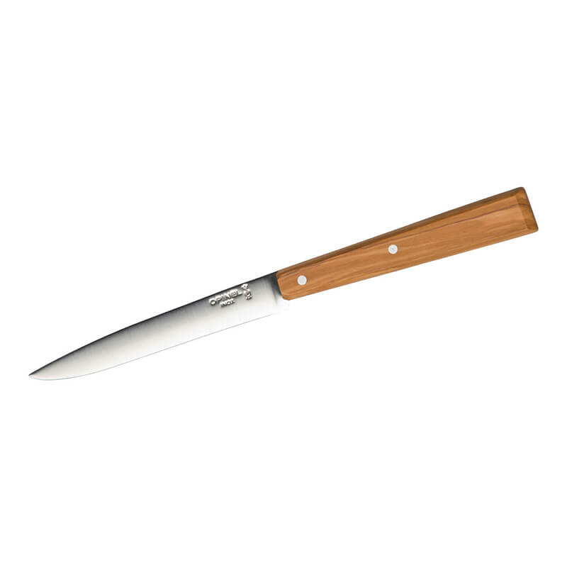 Opinel Messerset aus 4 Küchenmesser Bon Appetit N° 125, Griff Olivenholz, 218 g weitere Ansicht Opinel Messerset aus 4 Küchenmesser Bon Appetit N° 125, Griff Olivenholz, 218 g