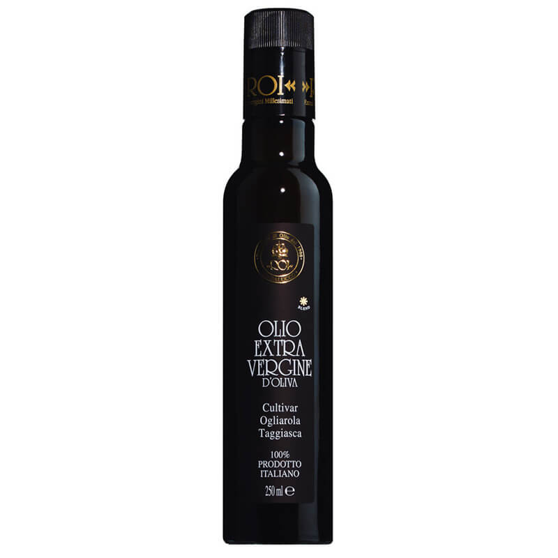 Olio Roi Natives Olivenöl extra Cuvée aus Taggiasca und Ogliarola Oliven, 250 ml weitere Ansicht Olio Roi Natives Olivenöl extra Cuvée aus Taggiasca und Ogliarola Oliven, 250 ml