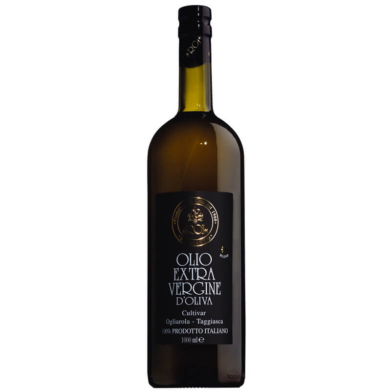 Olio Roi Natives Olivenöl extra Cuvée aus Taggiasca und Ogliarola Oliven, 1 l weitere Ansicht Olio Roi Natives Olivenöl extra Cuvée aus Taggiasca und Ogliarola Oliven, 1 l
