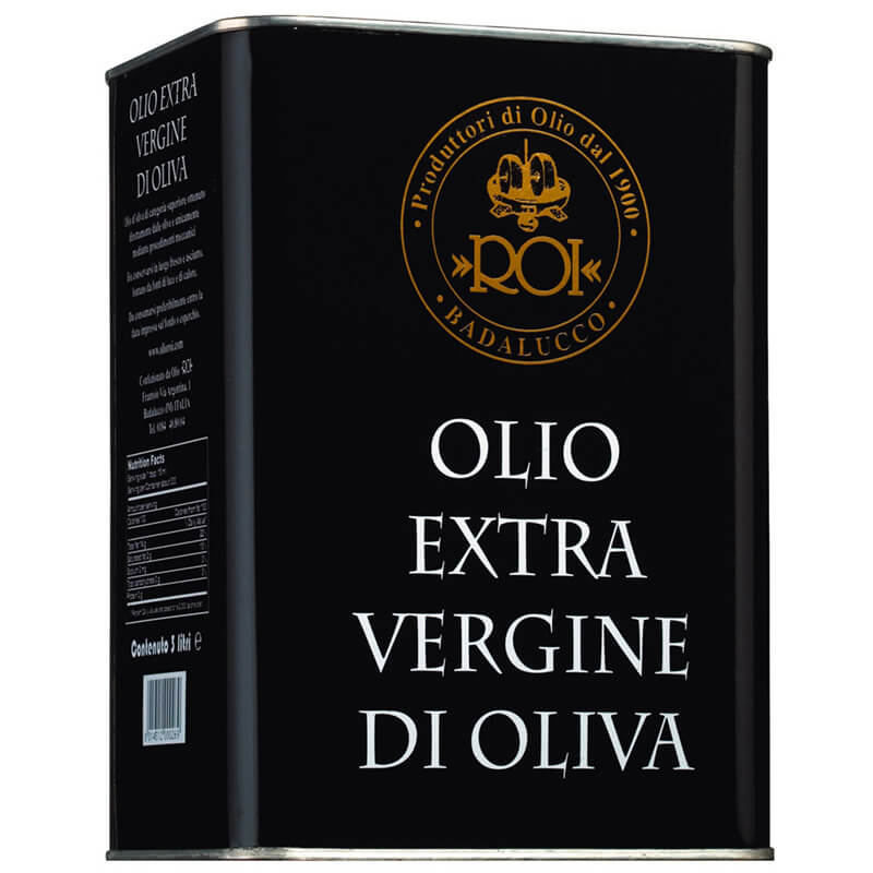 Olio Roi Natives Olivenöl extra Cuvée aus Taggiasca und Ogliarola Oliven, 3 l weitere Ansicht Olio Roi Natives Olivenöl extra Cuvée aus Taggiasca und Ogliarola Oliven, 3 l