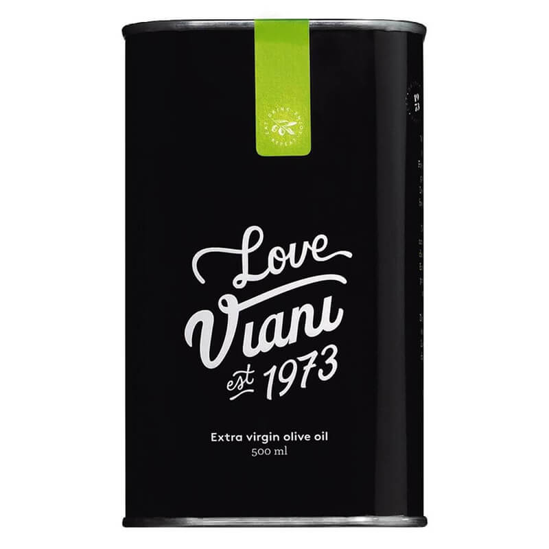 Olio Viani Gentle Love - Natives Olivenöl extra, Monocultivar Arbequina, mildfruchtig, 500 ml