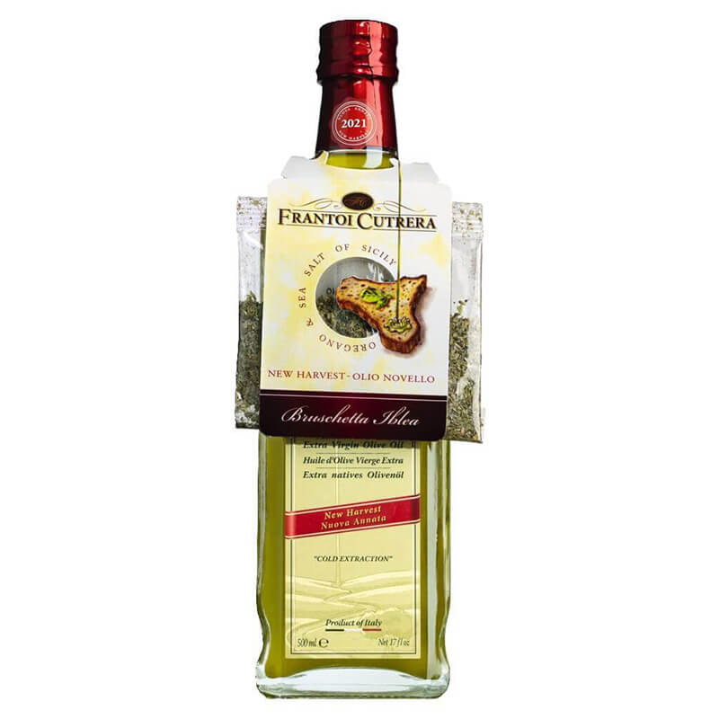 Frescolio Natives Olivenöl extra von Frantoi Cutrera, 500 ml weitere Ansicht Frescolio Natives Olivenöl extra von Frantoi Cutrera, 500 ml