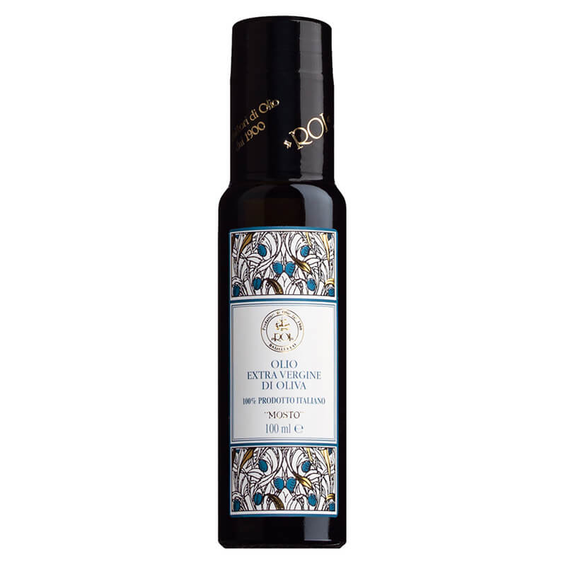 Olio Roi Mosto Olivenöl Native Extra, 100 ml weitere Ansicht Olio Roi Mosto Olivenöl Native Extra, 100 ml