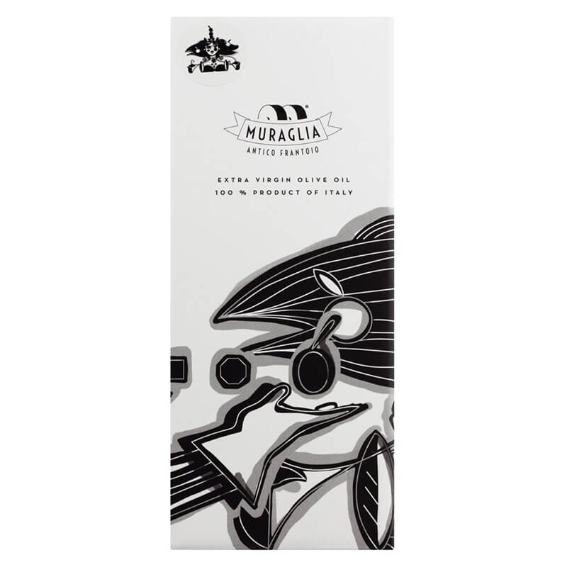 Muraglia Olivenöl nativ extra Peranzana im Krug mit Mutter Natur, 500 ml weitere Ansicht Muraglia Olivenöl nativ extra Peranzana im Krug mit Mutter Natur, 500 ml