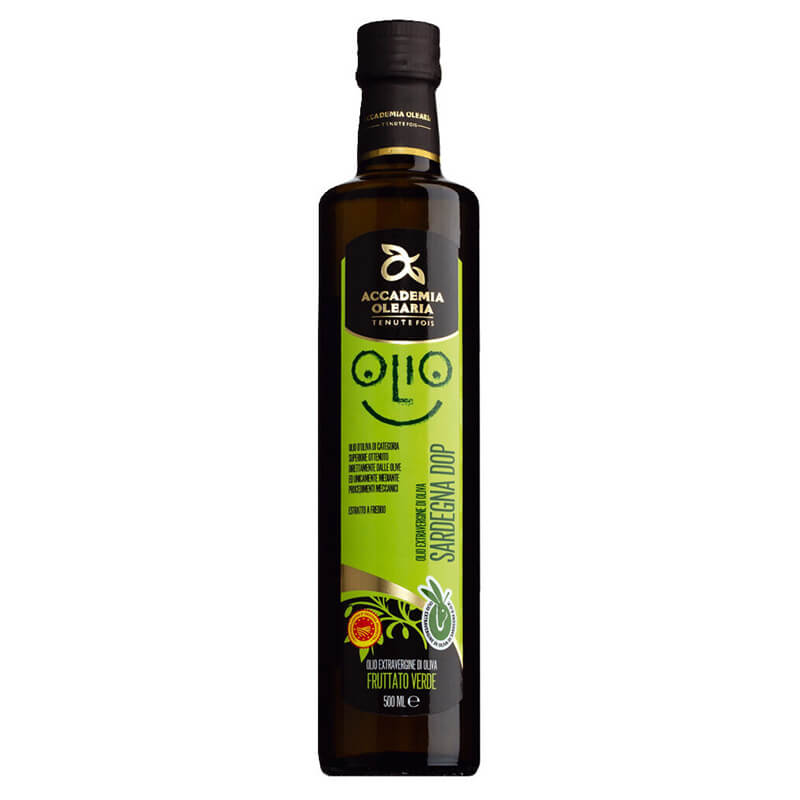 Natives Olivenöl extra Fruttato medio - Sardegna DOP, 500 ml von Accademia Olearia weitere Ansicht Natives Olivenöl extra Fruttato medio - Sardegna DOP, 500 ml von Accademia Olearia