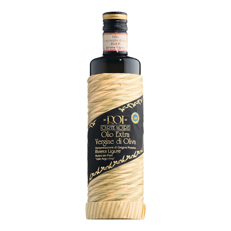 Olio Roi Olivenöl Carte Noire DOP Riviera dei Ligure - eines der besten Öle Liguriens, 500 ml