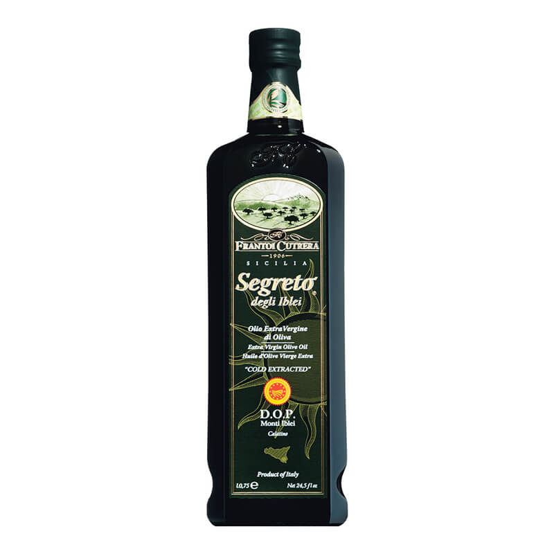 Segreto degli Iblei Natives Olivenöl extra DOP von Frantoi Cutrera, 750 ml