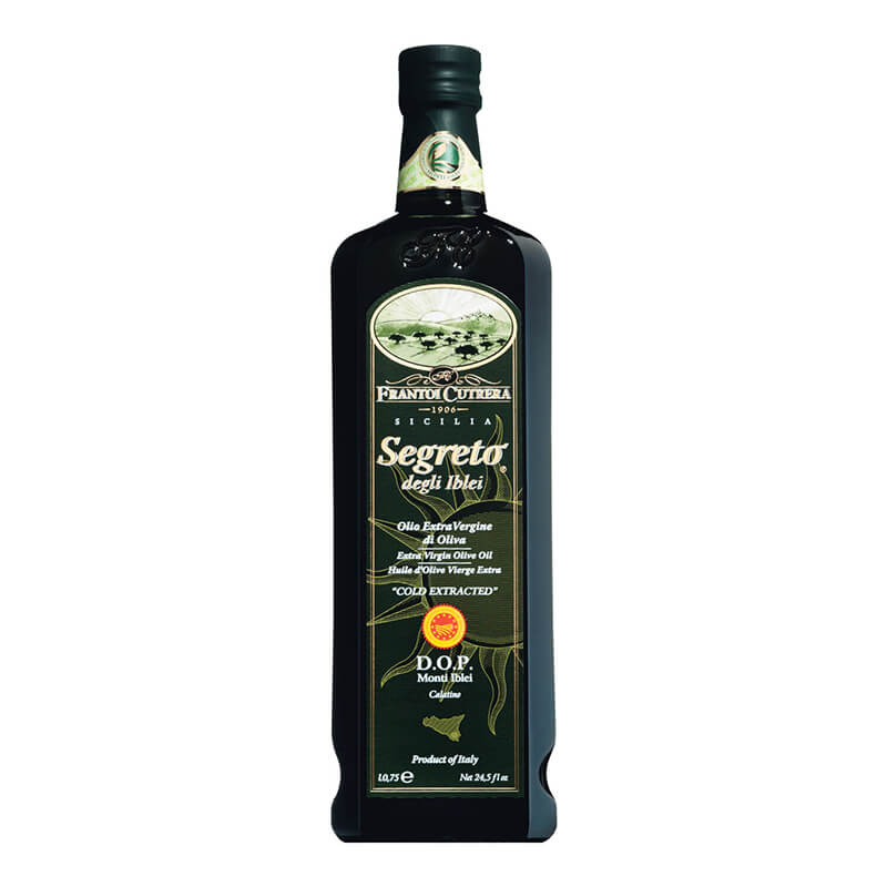 Segreto degli Iblei Natives Olivenöl extra DOP von Frantoi Cutrera, 750 ml weitere Ansicht Segreto degli Iblei Natives Olivenöl extra DOP von Frantoi Cutrera, 750 ml