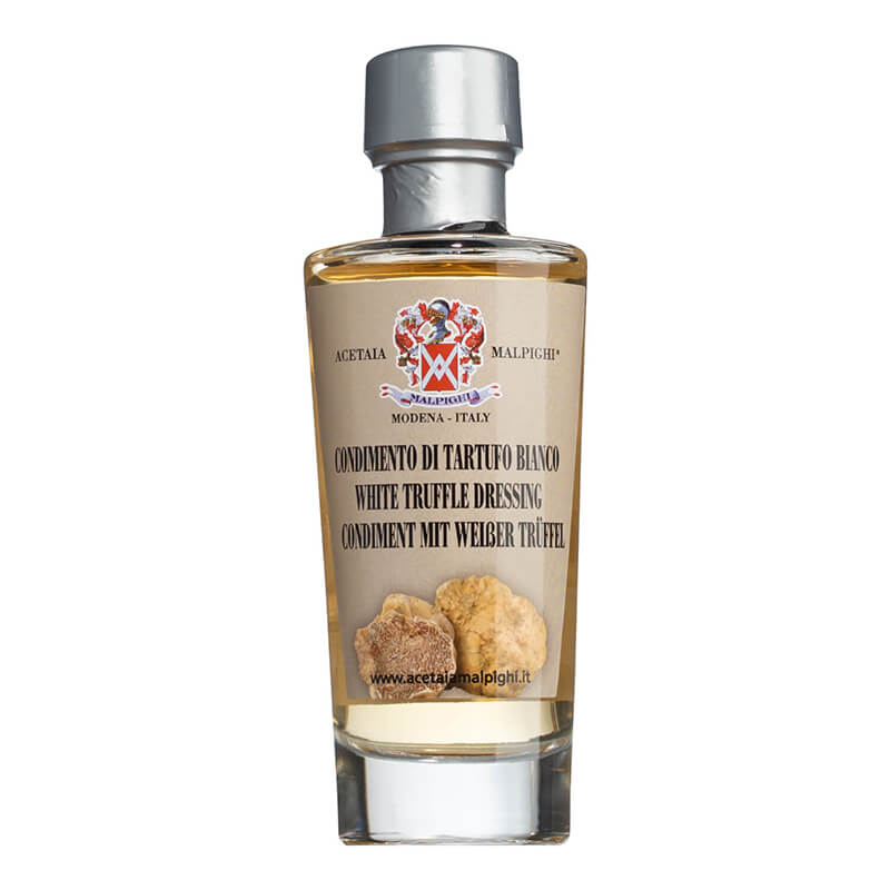 Balsamico mit weißen Trüffeln min. 5 Jahre gereift von Malpighi, 100 ml weitere Ansicht Balsamico mit weißen Trüffeln min. 5 Jahre gereift von Malpighi, 100 ml