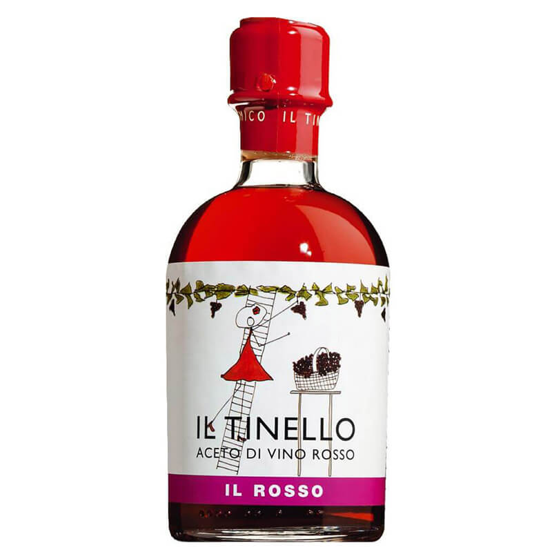 Il Tinello Aceto Di Vino Rosso - Rotweinessig von Il Borgo, 250 ml