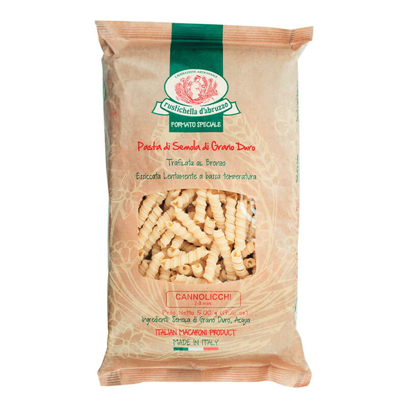 Cannolicchi Hartweizennudeln von Rustichella, 500 g weitere Ansicht Cannolicchi Hartweizennudeln von Rustichella, 500 g