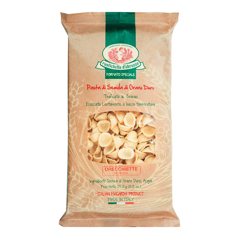 Orecchiette Hartweizennudeln von Rustichella, 250 g weitere Ansicht Orecchiette Hartweizennudeln von Rustichella, 250 g
