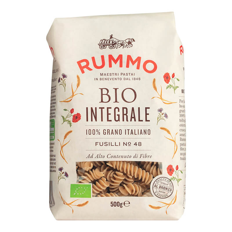 Rummo Fusilli N° 48 Bio Vollkornnudeln, 500 g weitere Ansicht Rummo Fusilli N° 48 Bio Vollkornnudeln, 500 g