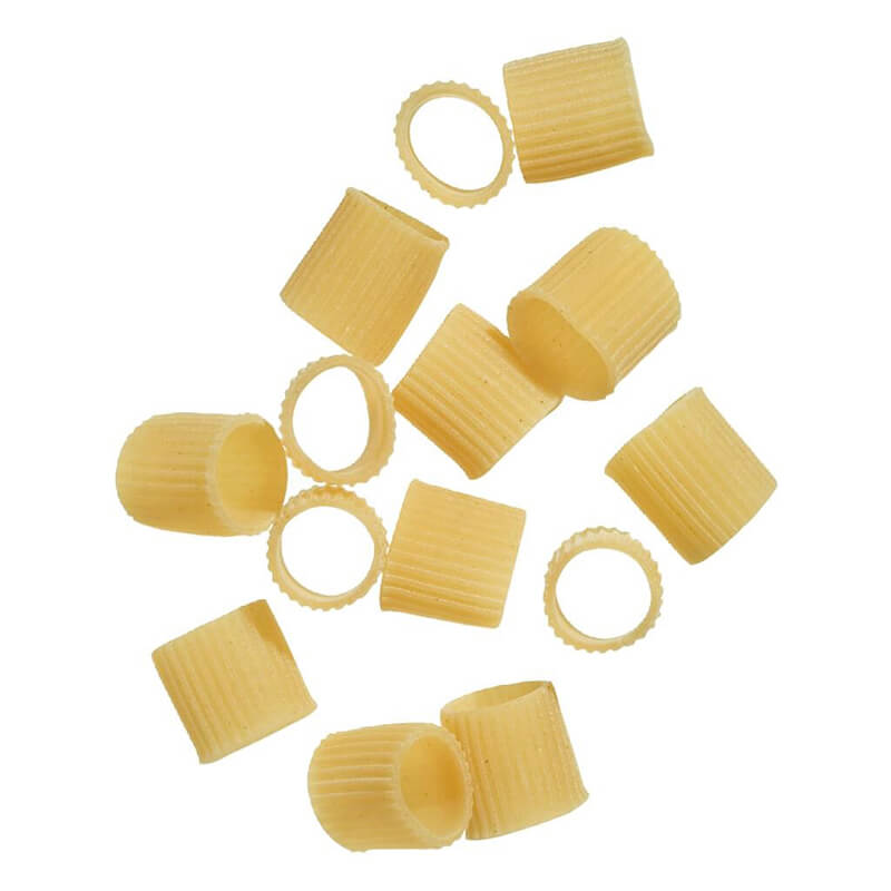 Mezze Maniche Hartweizennudeln von Pasta Mancini, 500 g weitere Ansicht Mezze Maniche Hartweizennudeln von Pasta Mancini, 500 g