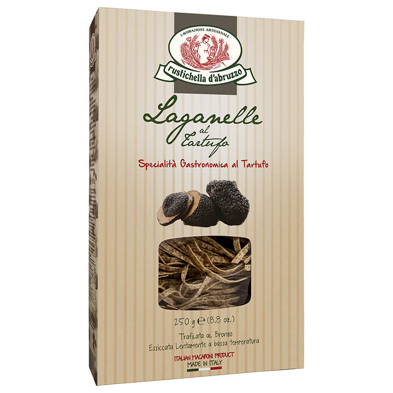 Laganelle al Tartufo Eiernudeln mit Trüffel von Rustichella, 250 g weitere Ansicht Laganelle al Tartufo Eiernudeln mit Trüffel von Rustichella, 250 g