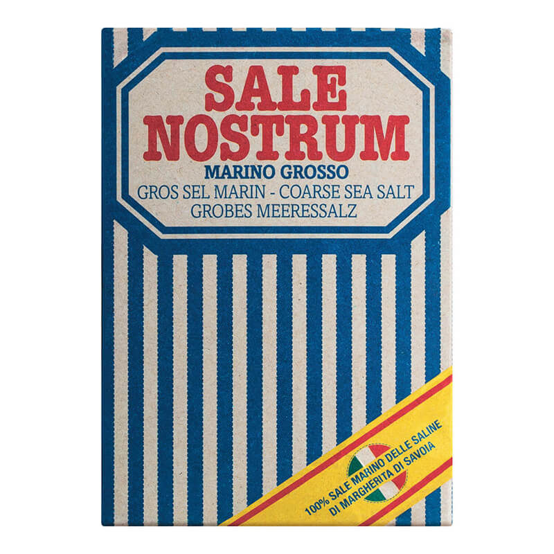 Sale Nostrum Marino Grosso - grobes Meersalz von Piazzolla Sali, 1 kg