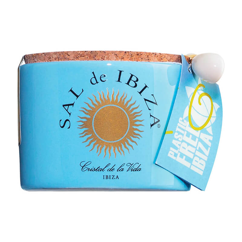 Mar Blau Fleur de Sel mit Knoblauch von Sal de Ibiza Bio, 140 g