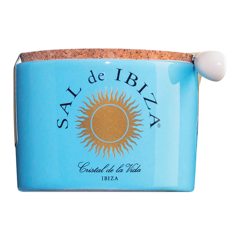 Mar Blau Fleur de Sel mit Knoblauch von Sal de Ibiza Bio, 140 g