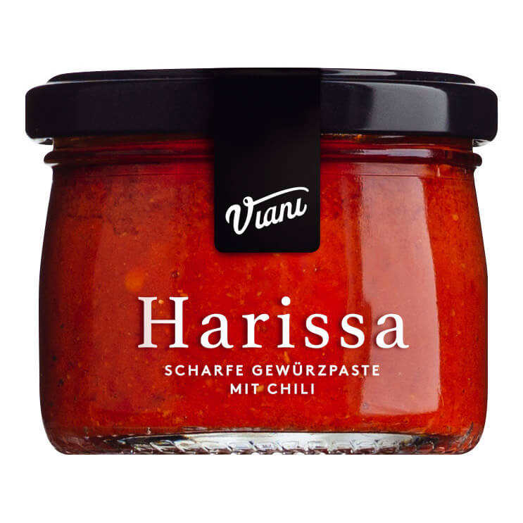 Harissa scharfe Gewürzpaste mit Chili, 100 g