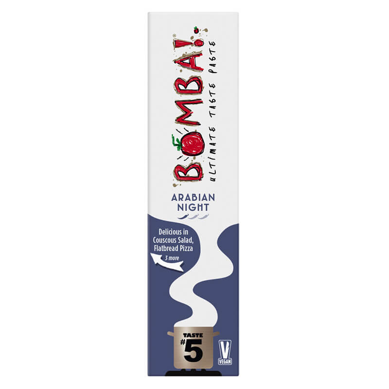 Bomba Arabian Night gewürztes Tomatenmark - Arabische Würzpaste von Taste No. 5, 150 g