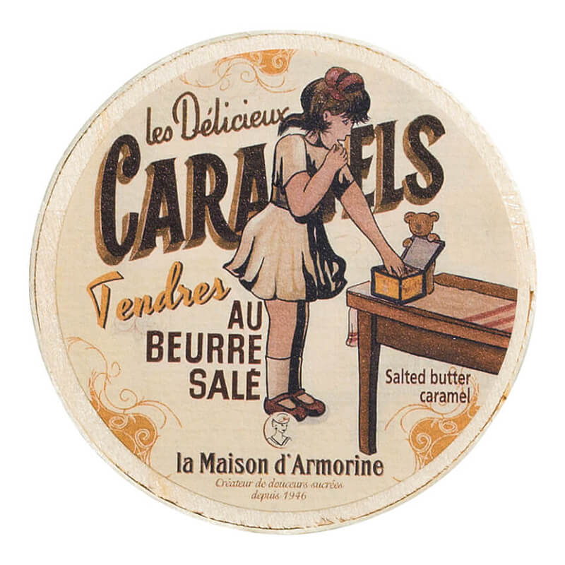 Karamellbonbon mit gesalzener Butter in Geschenkdose von La Maison dArmorine, 50 g weitere Ansicht Karamellbonbon mit gesalzener Butter in Geschenkdose von La Maison dArmorine, 50 g