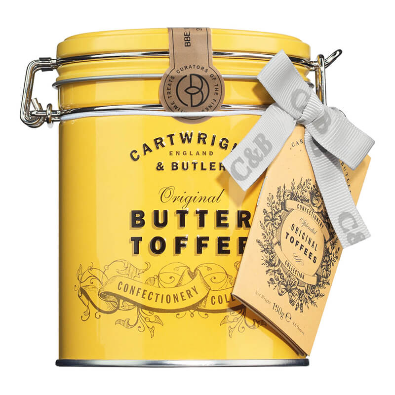 Classic Toffees, Karamellbonbon von Cartwright & Butler, 130 g weitere Ansicht Classic Toffees, Karamellbonbon von Cartwright & Butler, 130 g