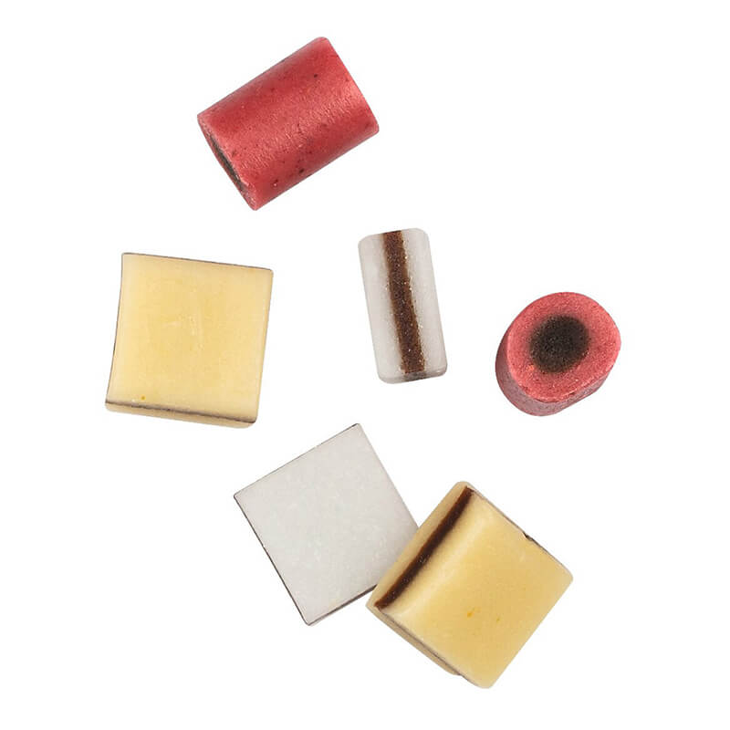 Lakritz mit Himbeere, Holunderblüten & Passionsfrucht, 125 g weitere Ansicht Lakritz mit Himbeere, Holunderblüten & Passionsfrucht, 125 g