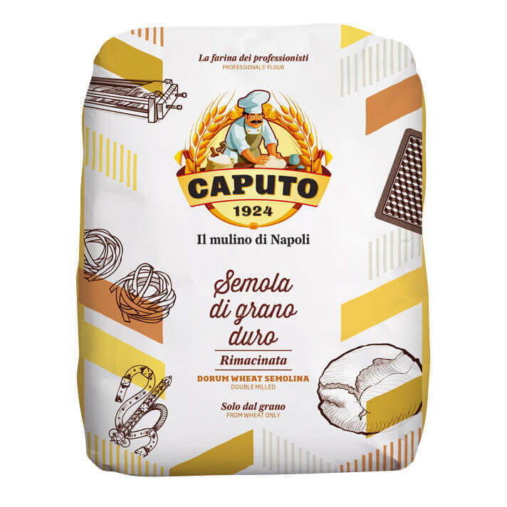 Caputo Semola di grano duro Hartweizenmehl für Pasta, 1 kg weitere Ansicht Caputo Semola di grano duro Hartweizenmehl für Pasta, 1 kg