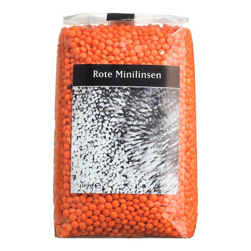 Rote Minilinsen, 400 g weitere Ansicht Rote Minilinsen, 400 g