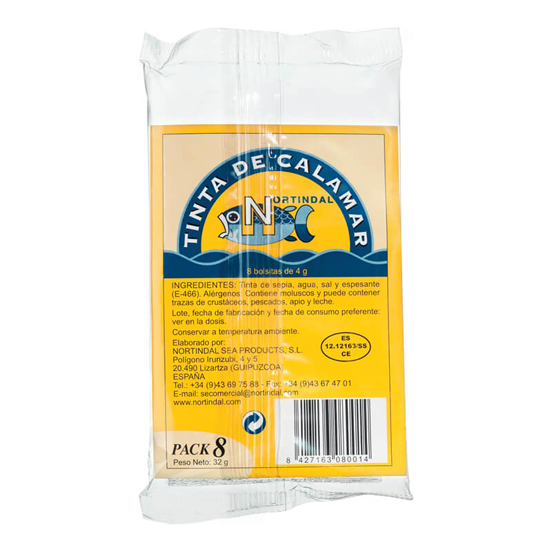 Tintenfischtinte von Nortindal, 8 x 4 g