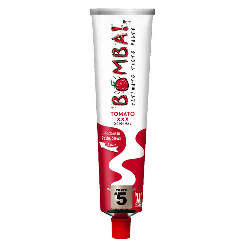 Bomba Tomato gewürztes Tomatenmark - Tomaten Würzpaste von Taste No. 5, 200 g weitere Ansicht Bomba Tomato gewürztes Tomatenmark - Tomaten Würzpaste von Taste No. 5, 200 g