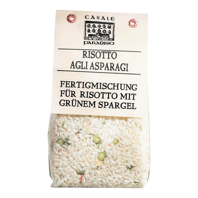 Risotto agli asparagi mit grünem Spargel von Casale Paradiso, 300 g