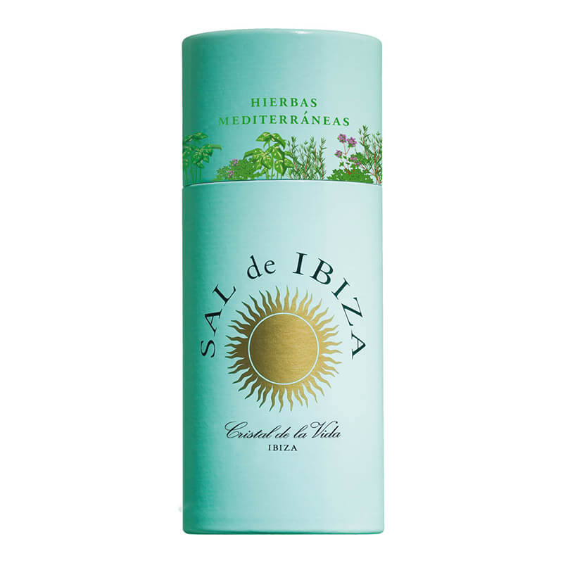 Granito Streuer mit Meersalz & mediterrane Kräuter von Sal de Ibiza, 55 g