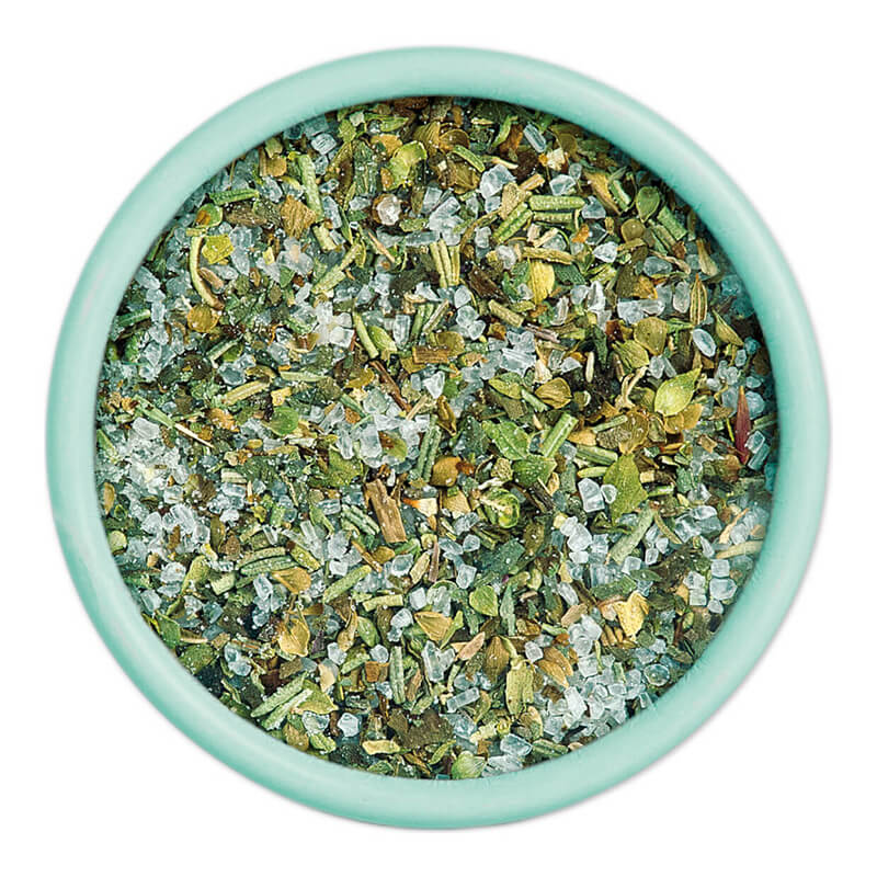 Granito Streuer mit Meersalz & mediterrane Kräuter von Sal de Ibiza, 55 g