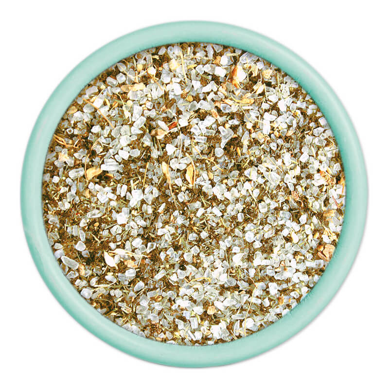 Granito Streuer mit Meersalz, Zitronengras & Ingwer von Sal de Ibiza, 100 g weitere Ansicht Granito Streuer mit Meersalz, Zitronengras & Ingwer von Sal de Ibiza, 100 g