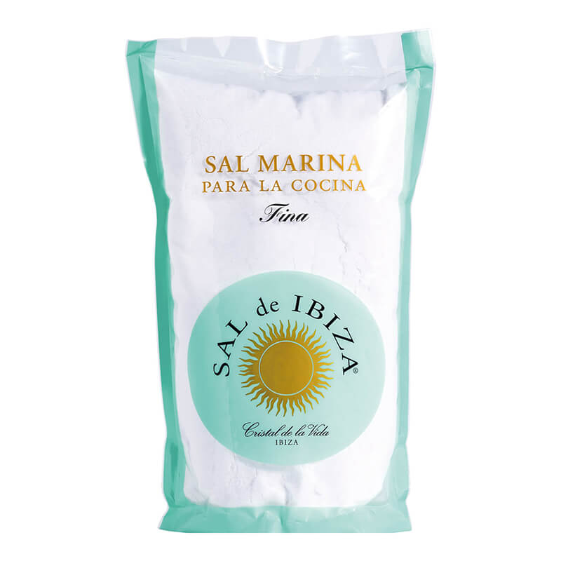 Naturbelassenes, feines Meersalz ohne Zusatzstoffe von Sal de Ibiza, 1 kg