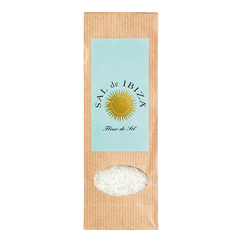 Fleur de Sel - der Nachfüllpack für das Keramiktöpfchen von Sal de Ibiza, 150 g weitere Ansicht Fleur de Sel - der Nachfüllpack für das Keramiktöpfchen von Sal de Ibiza, 150 g