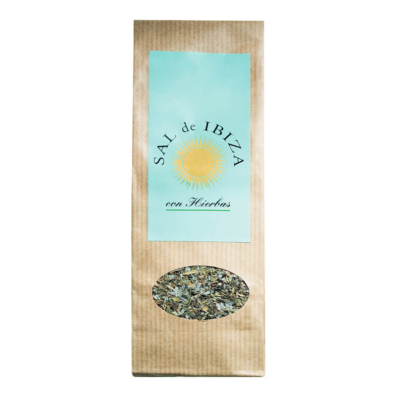 Meersalz mit Kräutern - Granito con hierbas von Sal de Ibiza, 150 g weitere Ansicht Meersalz mit Kräutern - Granito con hierbas von Sal de Ibiza, 150 g