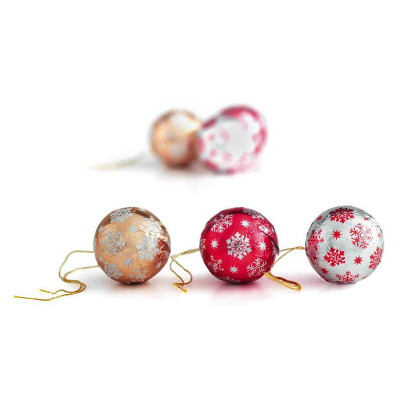 Weihnachtskugeln Bolas Navidad in rot, gold & silber 3er Set von Simon Coll, 3 x 12 g weitere Ansicht Weihnachtskugeln Bolas Navidad in rot, gold & silber 3er Set von Simon Coll, 3 x 12 g