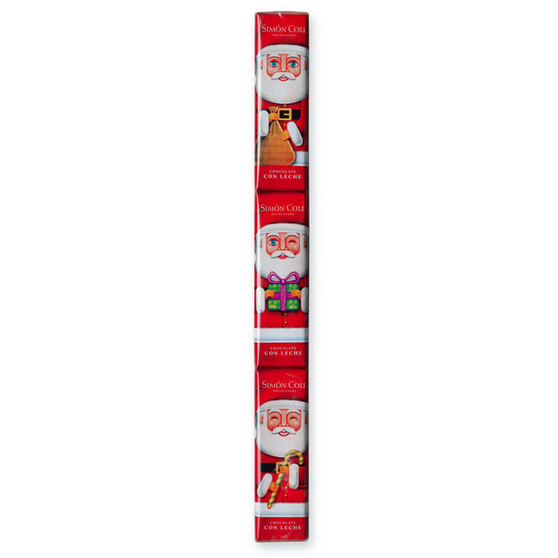 Täfelchen Papa Noel - Schokoladentafeln mit Weihnachtsmannmotiv von Simon Coll, 3 x 18 g weitere Ansicht Täfelchen Papa Noel - Schokoladentafeln mit Weihnachtsmannmotiv von Simon Coll, 3 x 18 g