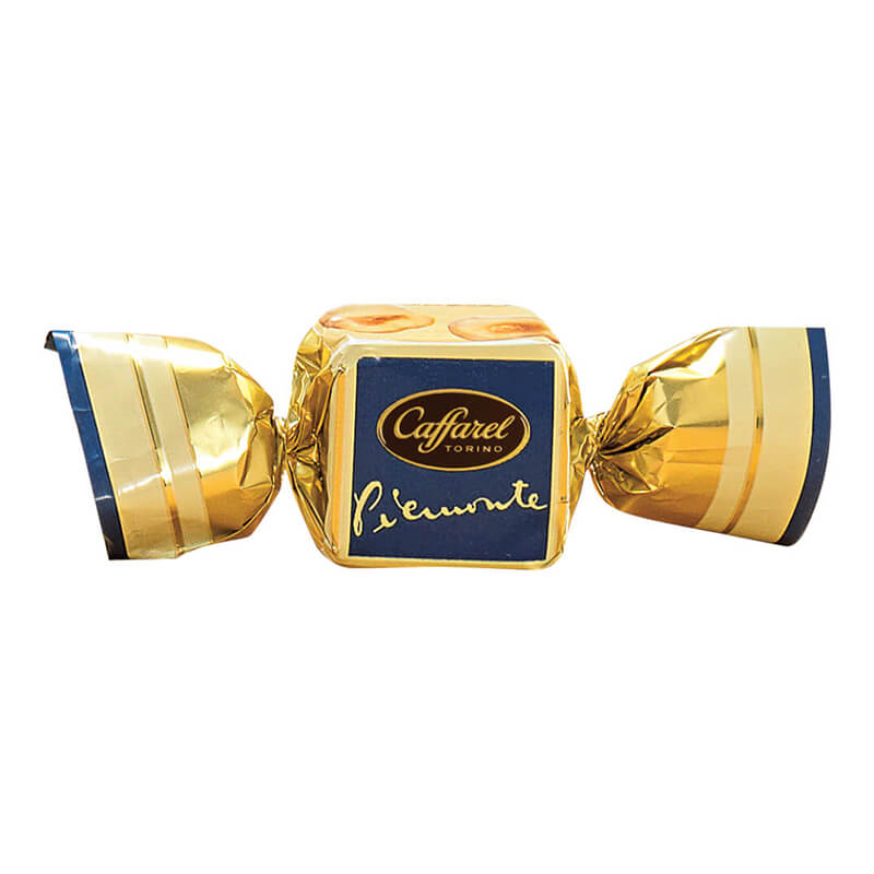 Cream-Würfel weiße Schokolade mit Haselnüssen aus dem Piemont von Caffarel, 100 g weitere Ansicht Cream-Würfel weiße Schokolade mit Haselnüssen aus dem Piemont von Caffarel, 100 g
