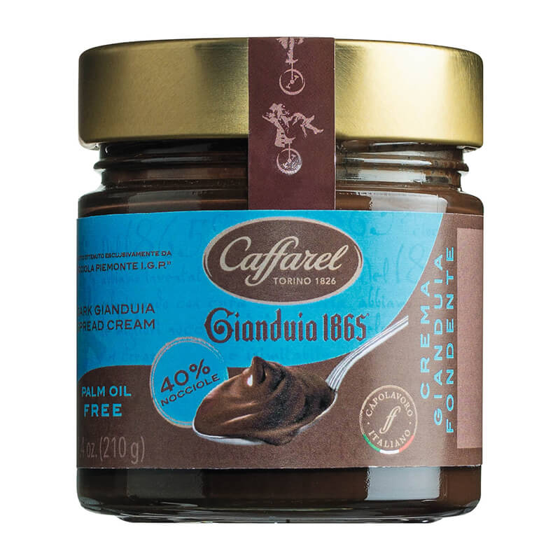 Gianduiacreme mit Zartbitterschokolade von Caffarel, 210 g