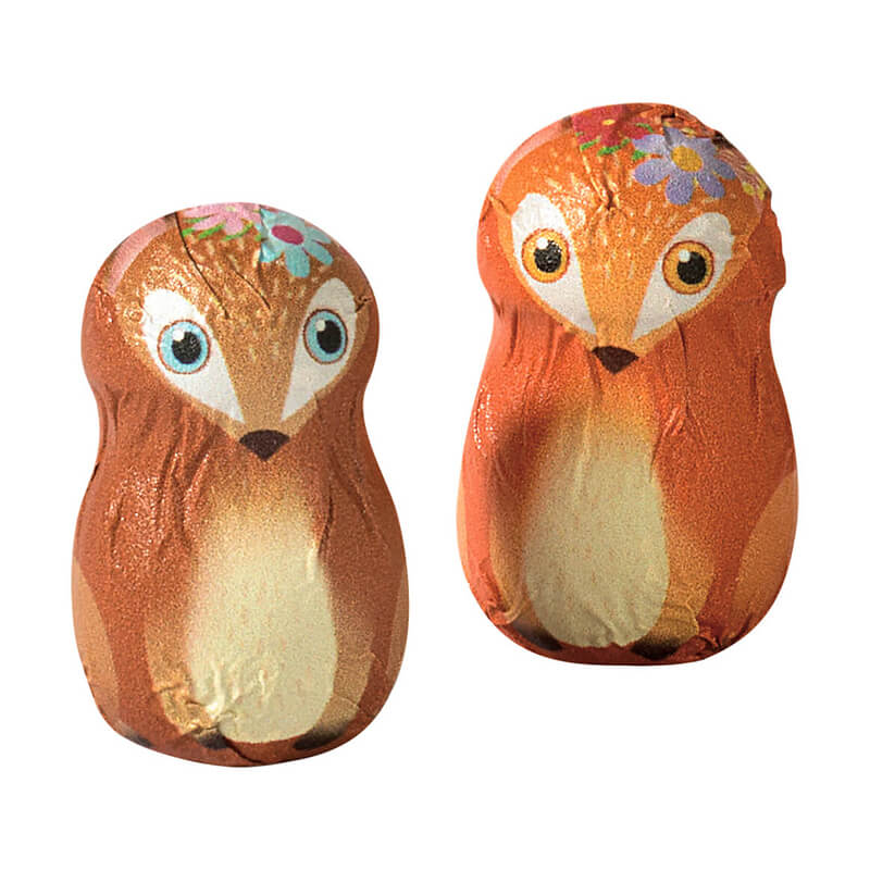 Funny Fuchs - Schokoladenpralinen mit Gianduiacreme gefüllt von Caffarel, 100 g weitere Ansicht Funny Fuchs - Schokoladenpralinen mit Gianduiacreme gefüllt von Caffarel, 100 g