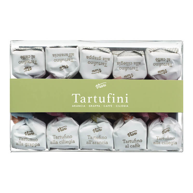 Tartufini dolci misti - Mini Schokoladentrüffel aromatisiert gemischt, 10er Packung, 70 g