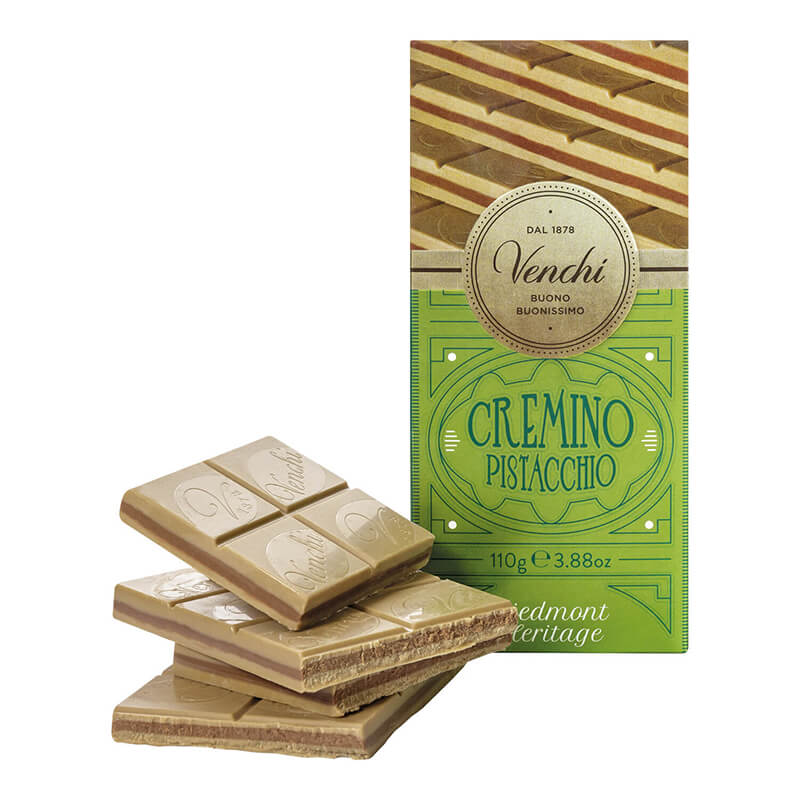 Gianduia-Pistazienschokolade von Venchi, 110 g
