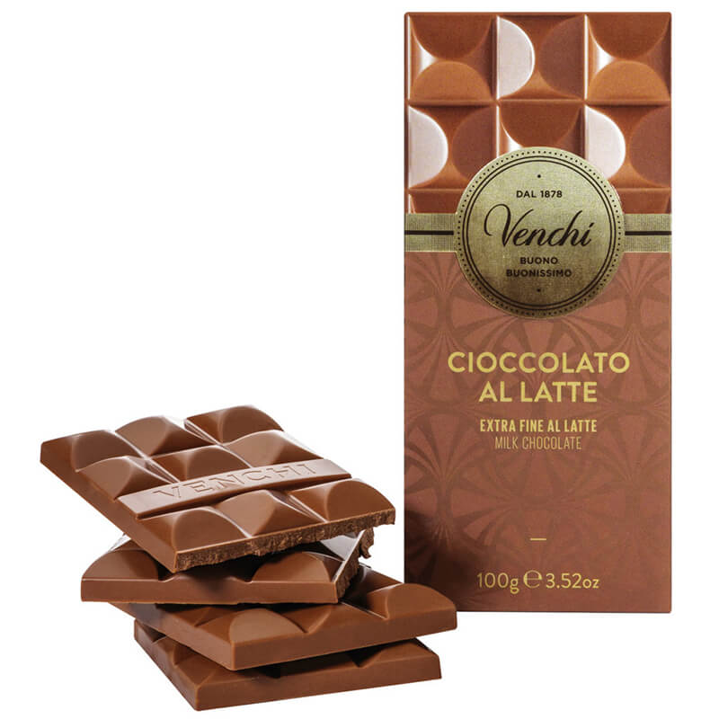 Vollmilchschokolade von Venchi, 100 g weitere Ansicht Vollmilchschokolade von Venchi, 100 g