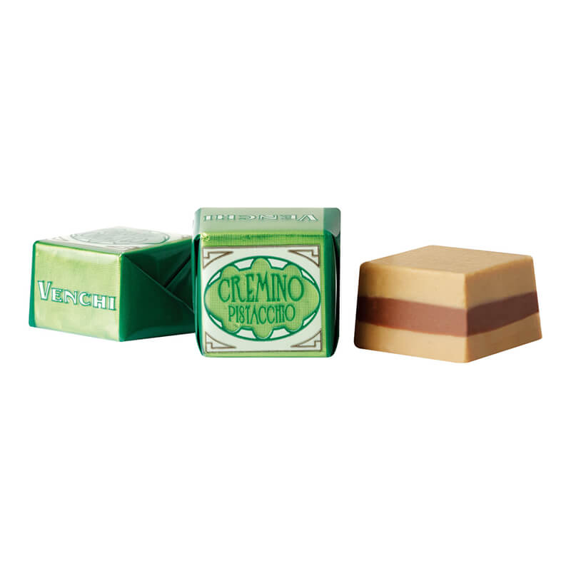 Schichtpralinen aus Gianduia-Pistaziencreme von Venchi, 100 g