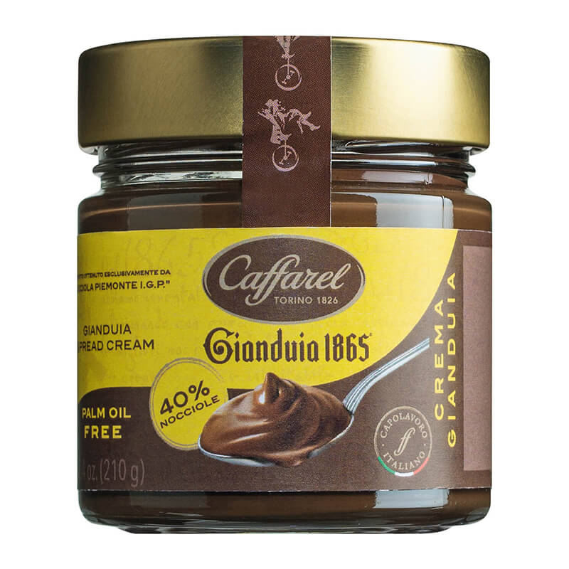 Gianduiacreme mit Vollmilch von Caffarel, 210 g weitere Ansicht Gianduiacreme mit Vollmilch von Caffarel, 210 g